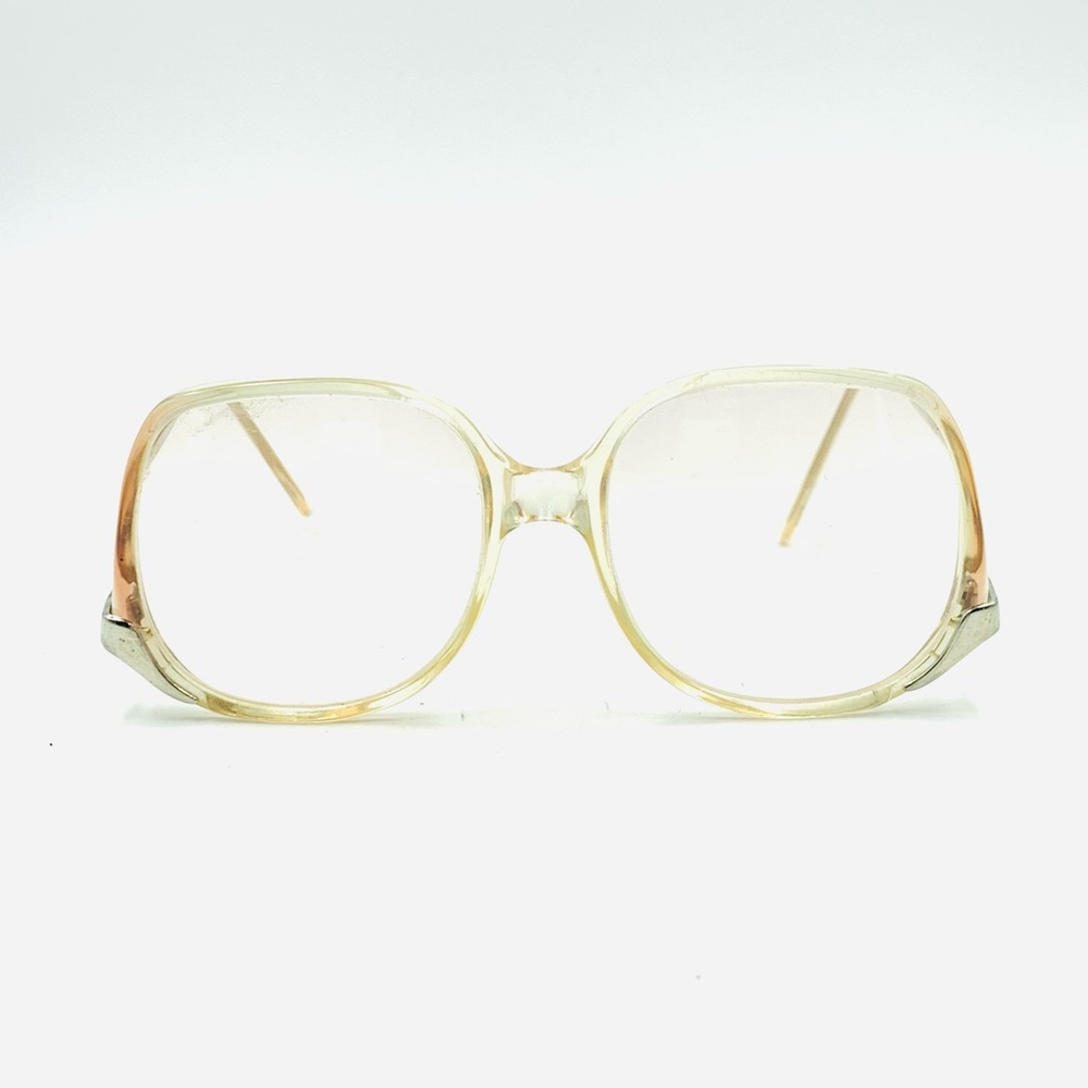 Vintage Louise Silver Oval Sunglasses Frames